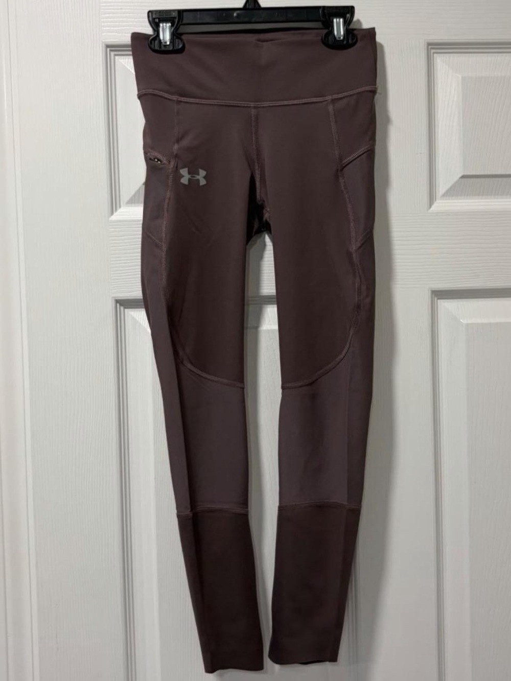 Under Armour Women's HEATGEAR Mauve / Purple High-Rise Leggings
